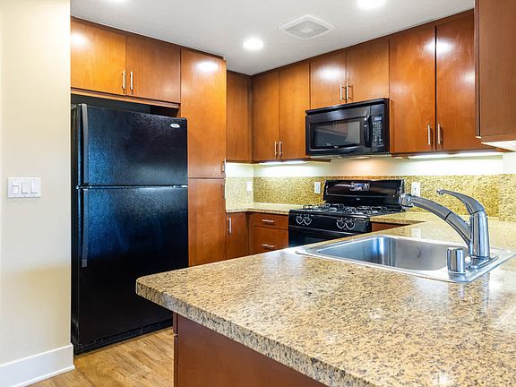 Kitchen with Granite Countertops