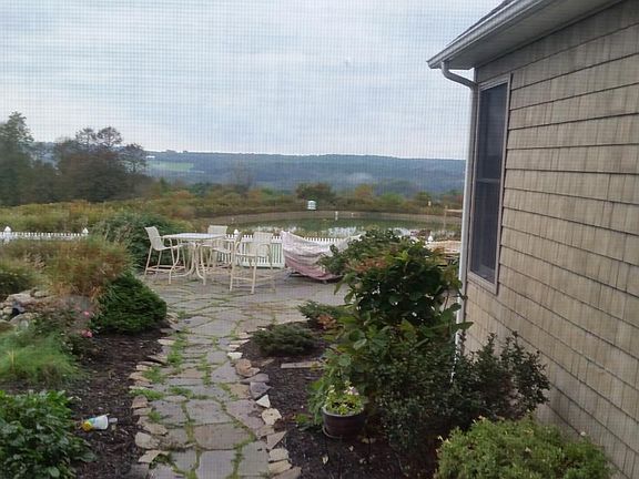 back of house to pond and beyond