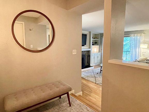 Entry Way - Steps Down to Living, Dining & Kitchen