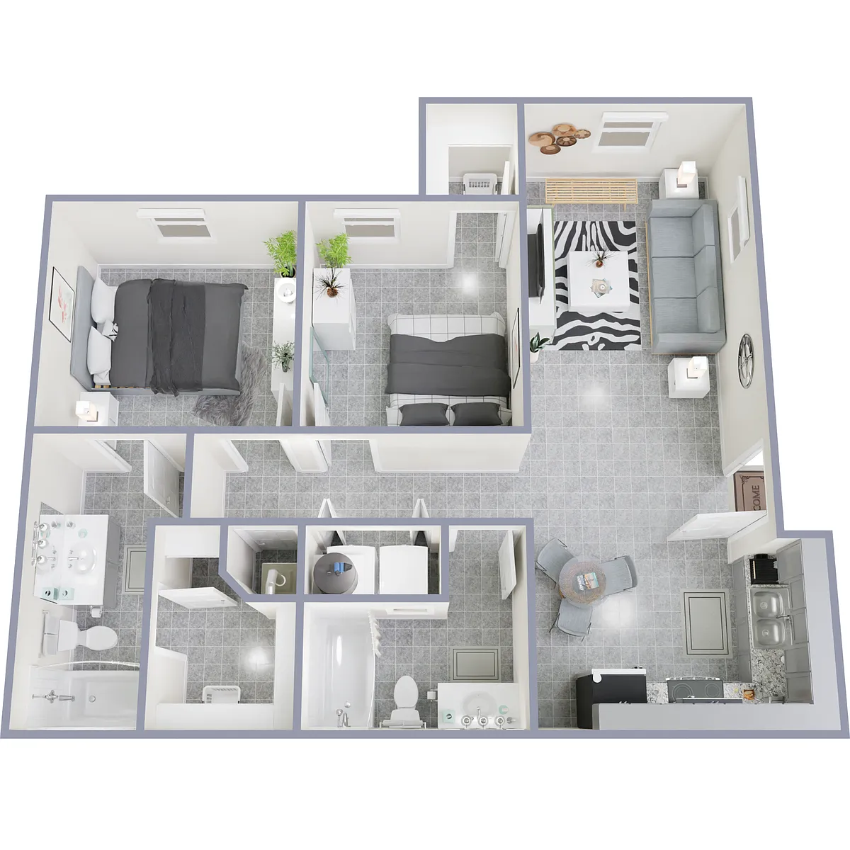 Floor plan B2