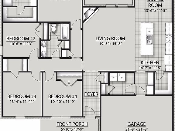 Ionia II B - Huntsville - Open Floor Plan - DSLD Homes