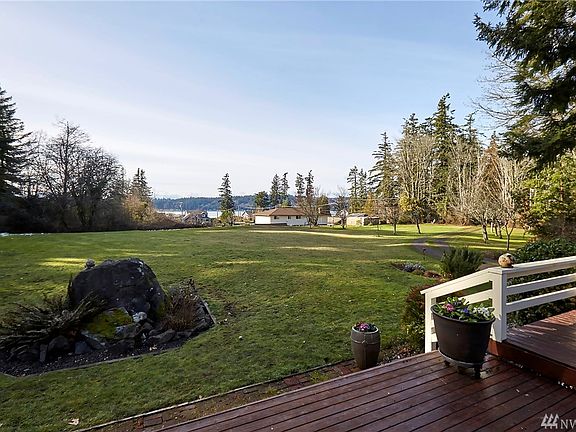 There are views of the Puget Sound and all of the ferry and nautical traffic that comes with it.