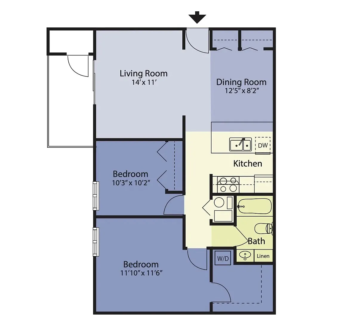 Floor plan 2X1