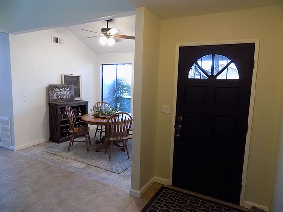Dining area/front door