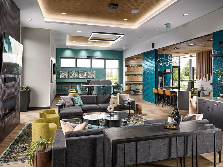A clubhouse that doubles as your extra living room.