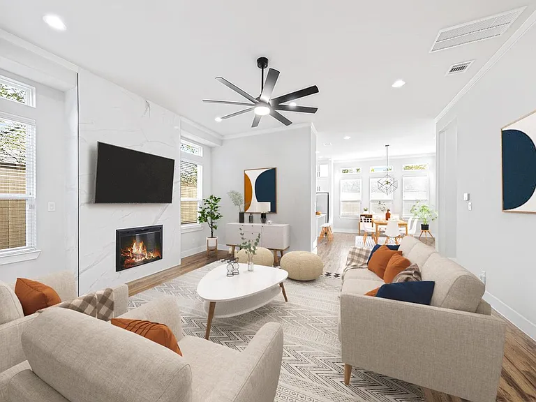 Furnished common areas! (Actual furniture will vary)