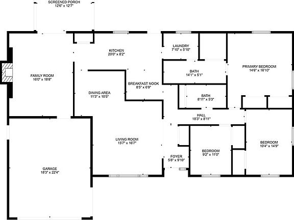 3rd image of 992 Hyde Park Dr