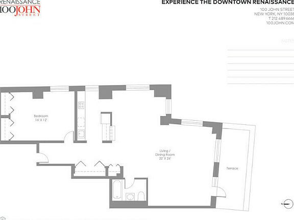 2nd image of 100 John St APT 2301