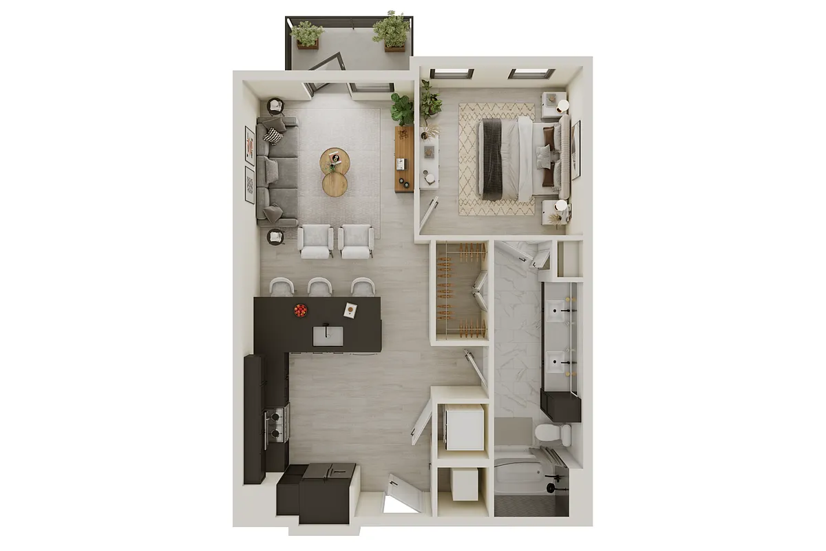 Floor plan Edison