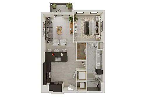 Floor plan Edison