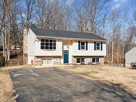 Long driveway to the home with off street parking