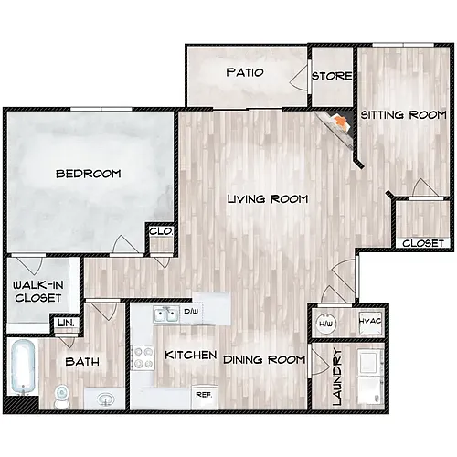 Floor plan Atlas