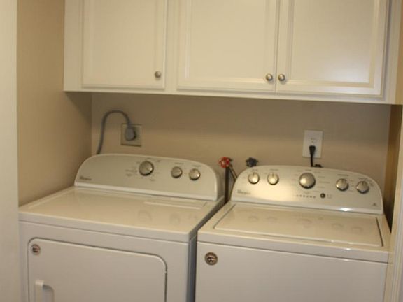First Floor Newer Washer and Dryer
