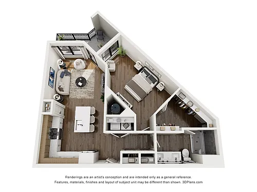 Floor plan A1C