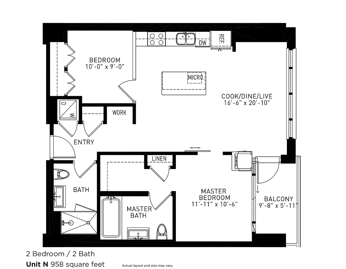 Floor plan N