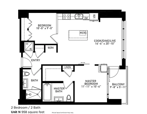 Floor plan N