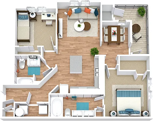 Floor plan Rose