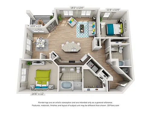 Floor plan The Greenway