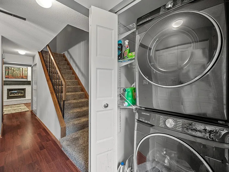 New washer and dryer.