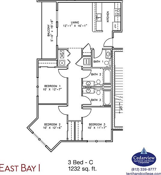 2nd image of 2539 Eastgate Lane E Bay I 302