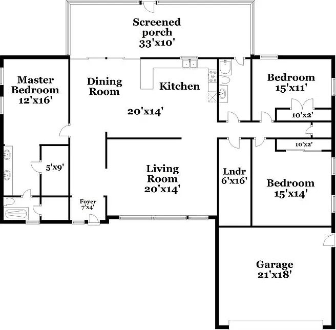 3 bed, 2.0 bath, 1848 sqft, $3,870 — Photo 2
