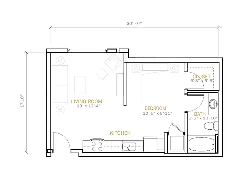 Floor plan A1