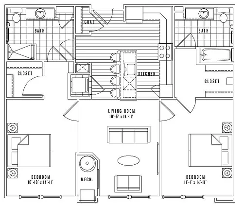 Floor plan B5