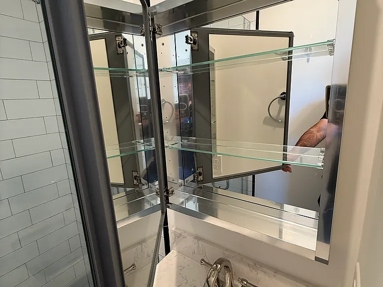 Mirrored Medicine Cabinet