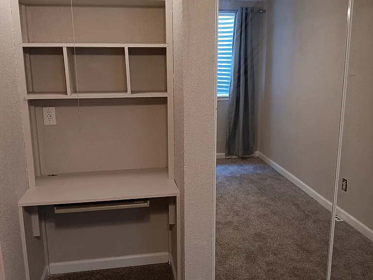 Study area added to downstairs bedroom!