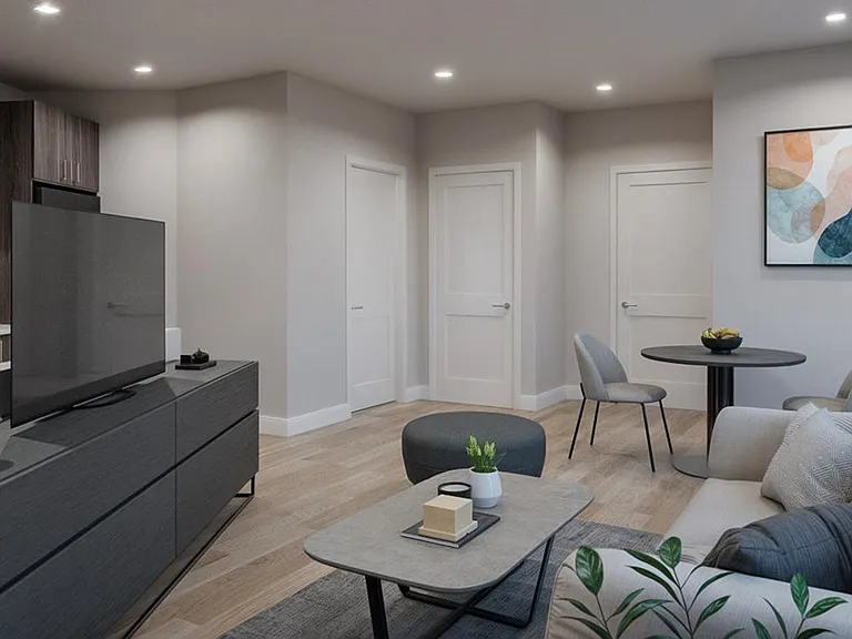One Bedroom with Terrace Living Area
