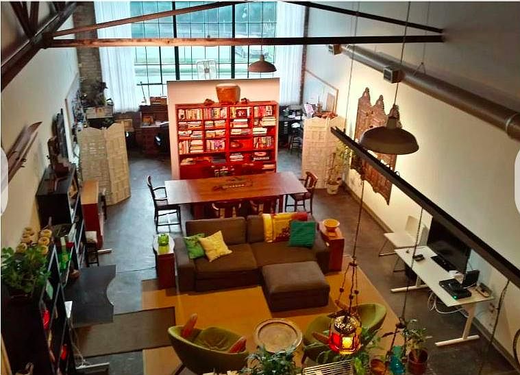 View of first floor from loft 