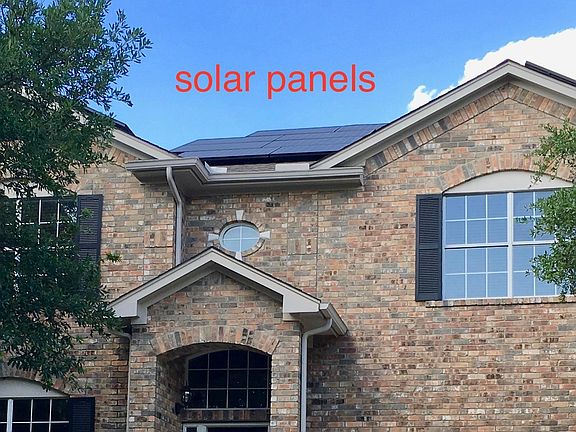 Solar panels on the roof provide extra savings on your electric bill.