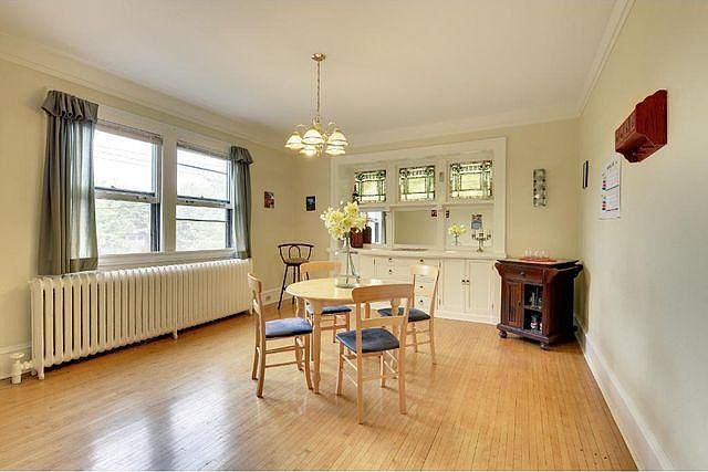 oversized dining room