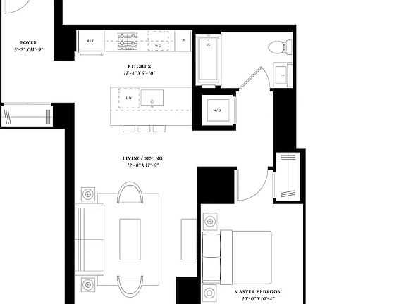 2nd image of 543 W 122nd St #G