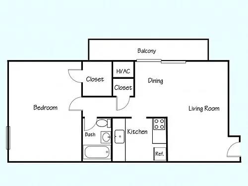 Floor plan Encore
