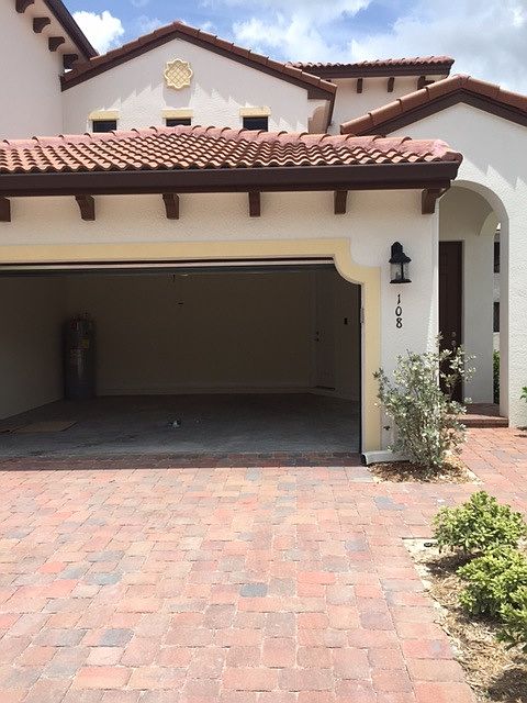 Two-car garage