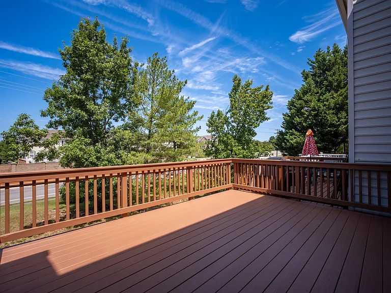 Second Floor Balcony