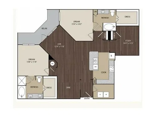 Floor plan B4