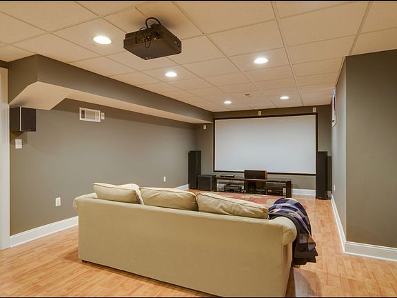 Full finished basement
