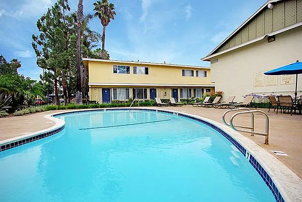 TWO SPARKLING POOL