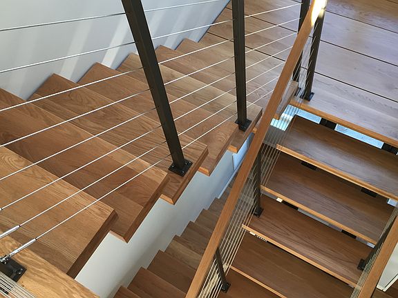 Staircase from top