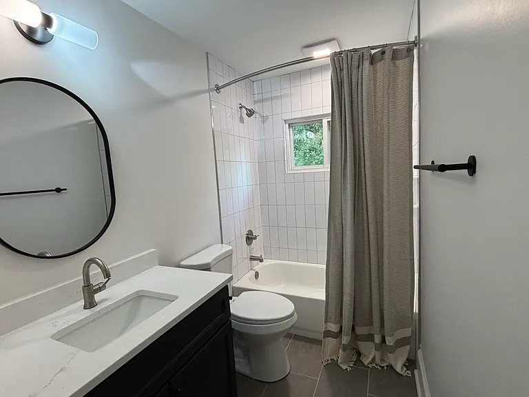 Completely updated bathroom.