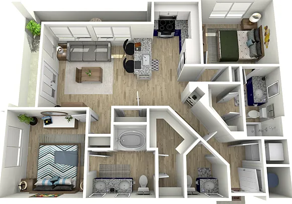 B6 Floorplan B6 Floorplan