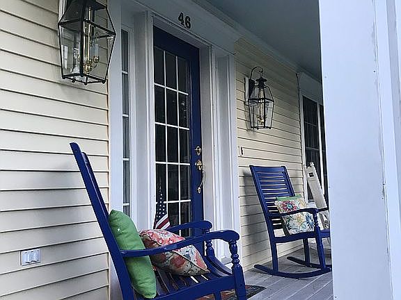 Welcoming porch
