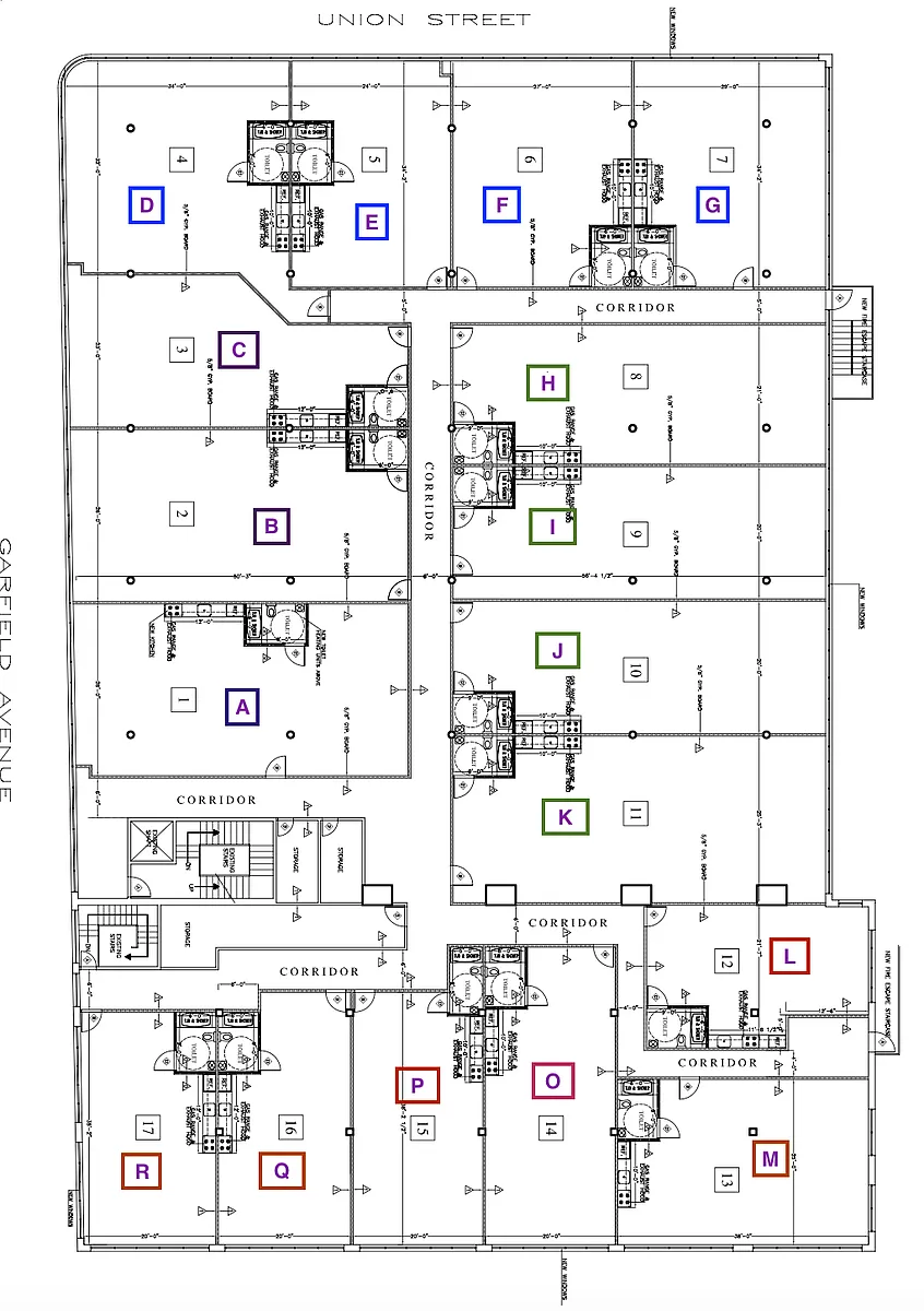 Floor plan L Line