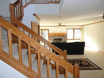 Front room with steps