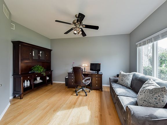 French doors for added privacy while you work from home.