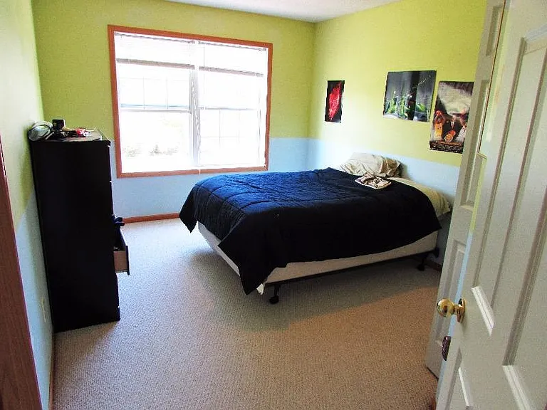 2nd bedroom overlooking huge backyard. All rooms in entire house have been freshly painted.