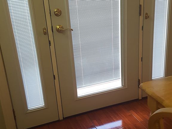 back doors in kitchen