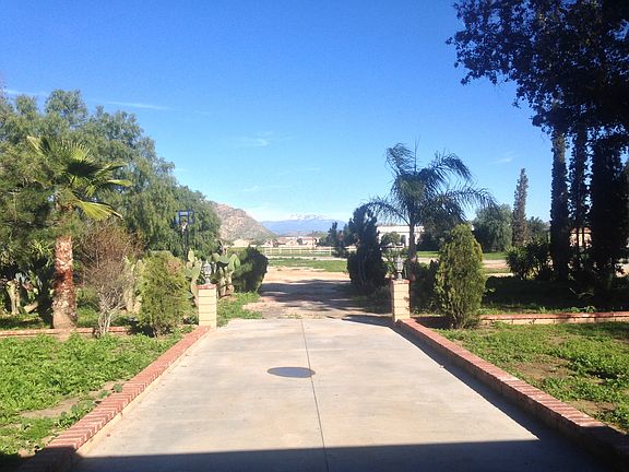 front paved driveway